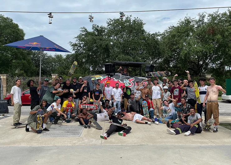 <!--gsd21-->
Thanks everyone for coming out to Bro Bowl. Now we're heading to SPoT for free skating, free food and more cash for tricks. Thanks Red Bull!