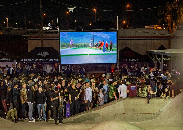 <!--pro17-satcomp-->

Nike SB put out a new amazing lil’ video titled “Loud Pack” that premiered on the big screen, but on-goers might of been a wee bit too drunk to notice.