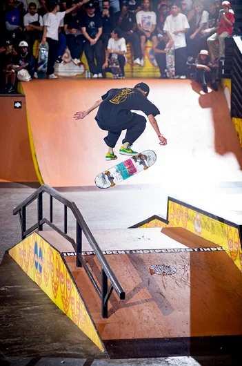 Tre Flip into the light.. Raimu Sasaki abides by the Skate Gawdz.. Raimu 2nd Place Golden Ticket winner & Fourth Place Final Finisher ..no too bad of an weekend for Ole’ Raimu!

<!--TampaAm21Finals-->