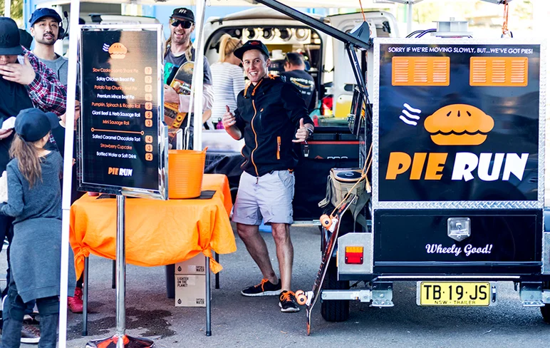 <!--daausfinals-->

Whoa brah! Don’t leave yet! It’s the best part! The Pie Run guy's here!  @PieRun