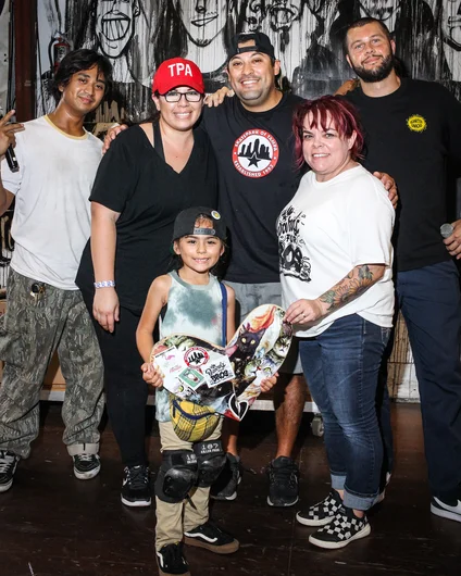 <!--soj19photos-->

The Bracamonte Family received a special prize from Boards for Bros for all their support during events. We are sad to hear that they will be moving away from Florida very soon…We will miss you!
