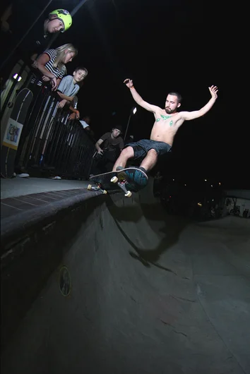 <!--creechpreem-->
The temporary tats were a serious hit. And they seemed to be working for Paolo, who was ripping every corner and wall he rolled up to.