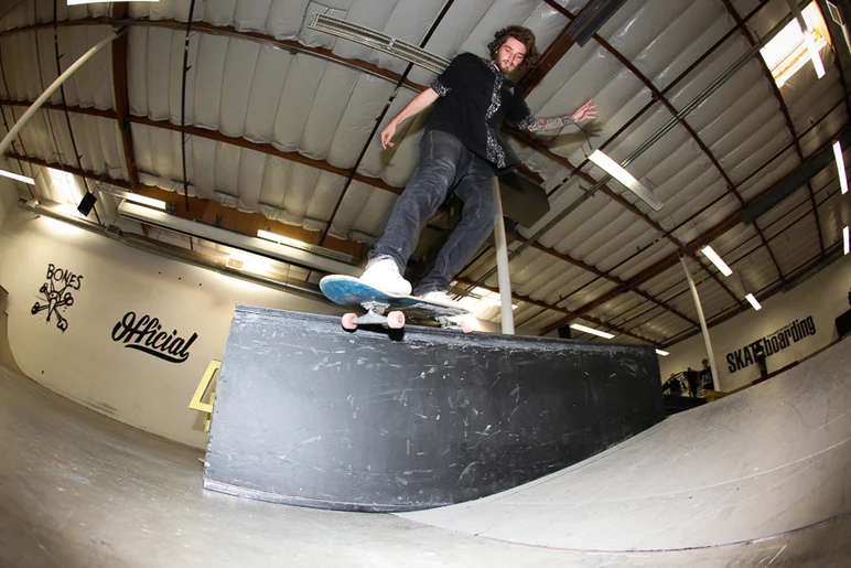 <!--ayctwshawk-->


Stephen Lawyer, switch backside Smith grind in the TWS Park.