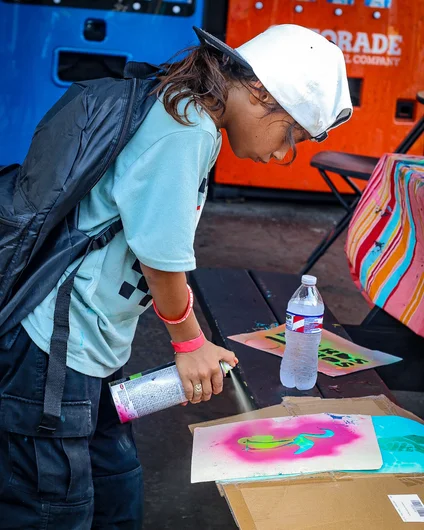 Rain gets in on the action before it literally starts raining.


<!--backtoschoolbash23-->