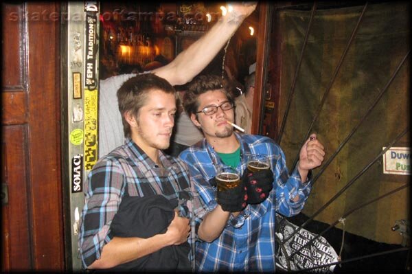 David Clark and Justin Brock