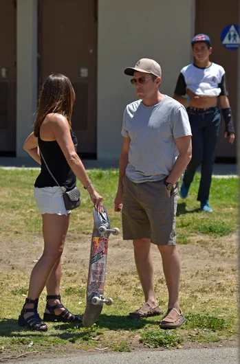 <!--dala152-->

A few of us have gotten our boards stolen so far this weekend, Alex Midler plays it safe and puts the rent’s on board watch duty while he hits the can.