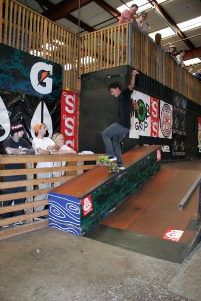 Sam Bianchini. Frontside 5-0