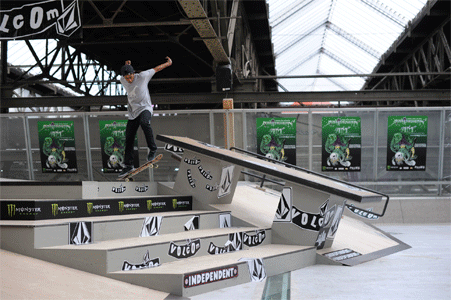 Who dat? I forget who this switch flip 50-50 was