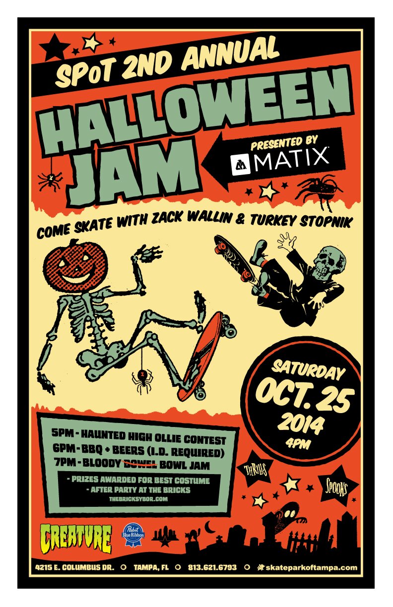 2nd Annual Matix Halloween Jam at SPoT