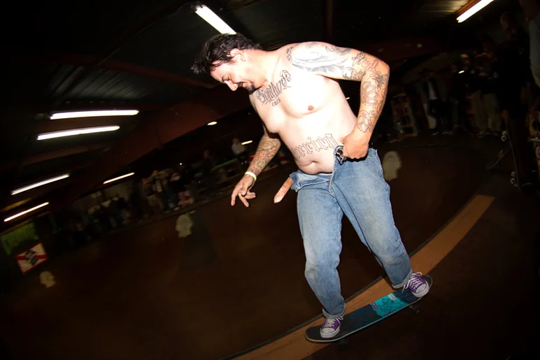 <!--OMBJ16-->

It didn't take a whole lot of convincing from Schaefer for Redneck Eric to start taking his clothes off.