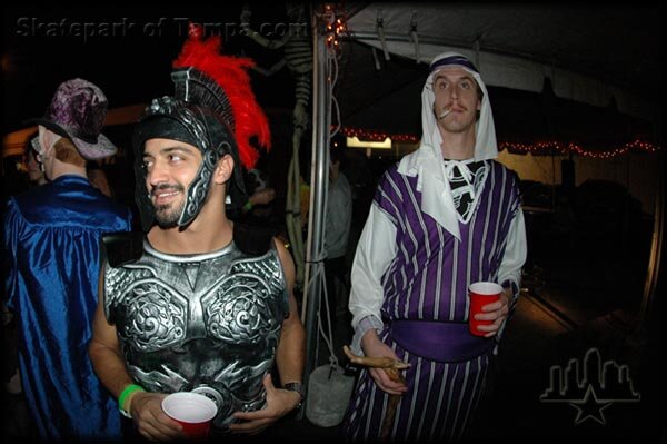 Gladiator Jonathon Mann and Drunk Aaron Smoking