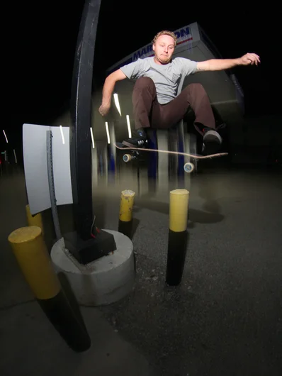 <!--veervidphotos-->
Derick Glancy - pole jam. This one's my personal favorite...reminds me of old Spike Jonze photos.