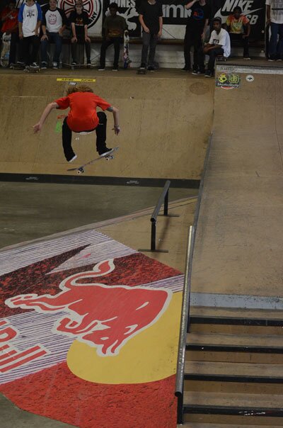 Chris Jata Nollie Halfcab Heelflip Damn Am ATL