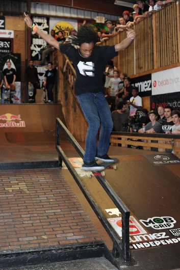 London Davis is here from Chicago for his second Tampa Am.  That’s a hurricane.<!-- Tampa Am 2012 Photos -->