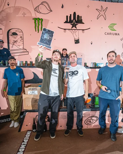 alright, alright on to the awards. Shout out to Jameson and the Cariuma crew for supporting SPoT, Tampa Pro, Tampa Am, and Damn Am

<!--tampapro23day3-->