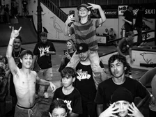 These black and whit