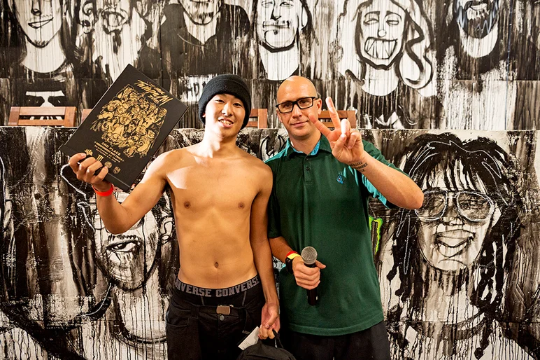 <!--am18qualsphotos-->

Lazers pay off for Yamato Kosuzu as he takes home 2nd in Best Trick.
