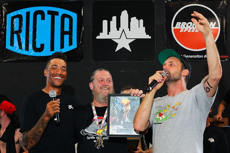 <!--specialtyawards17-->

Pete is one half of our maintenance department, and when he's not mopping the course or taking out the trash, he's wrasslin' snakes out of the Moat. That's why we gave hime the Snake Charmer award.