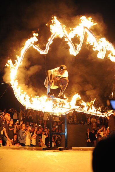 Ishod was the fist one through: Ring of Spitfire