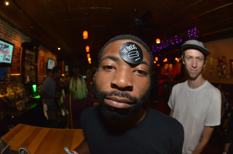 <!--am15sunnight-->

Reggie Kelly loves the bricks.