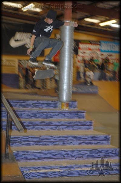 Who dat?  Half cab flip