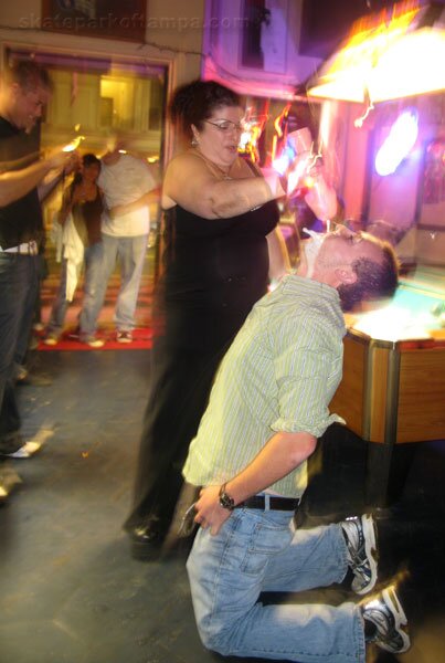Mama at Reservoir Bar in Tampa: Paddled