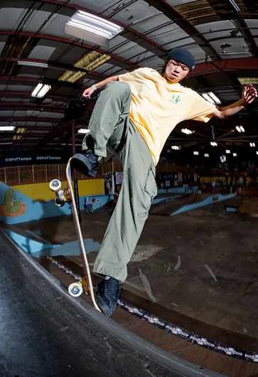 <!--am19practice-->

Keyaki Ike gets that Jet Lagged Nosegrind.
