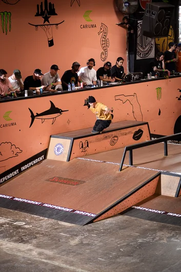 No Excuses!! Felipe Nunes gets his Nosegrind on.

<!--tampapro23day2-->