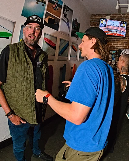Rob and Kyle in Deep Convo