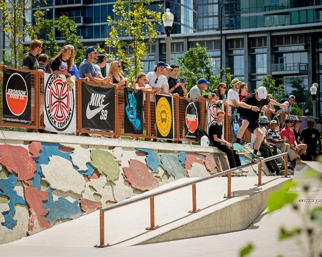 <!--da-chicago16-sat-->

I seen Jonathan Reece on some big rails before, probably making this lanky 5-O easy-for-cheezy.