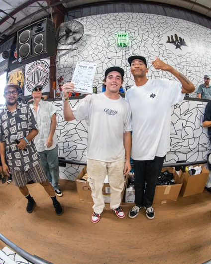 Midler gapped this pyramid in the finals and then stood on top of it to claim 10th overall

<!--tampapro22finals-->