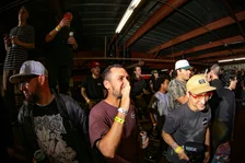 The crowd was loving