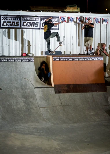 <!--ccjam18-->

That Pedro Delfino is soo hot right now!!  Front grind Gap To Tailslide.
