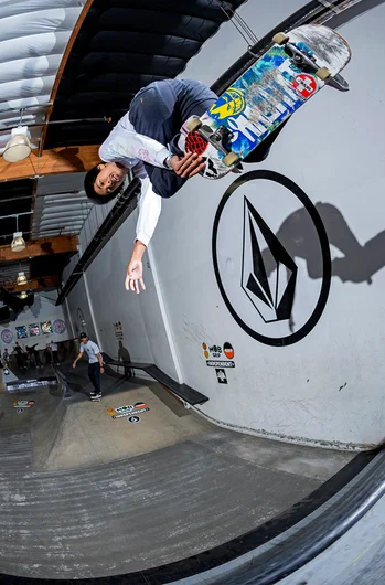 <!--dacm17-finals-->

He’s got Kicky Front Crooks down rails and blasted Backside Airs on tranny. Once again, Austin Thongvivong proving he’s more than just a guy with the word Thong in his name...still really cool tho...we’ll get over it someday though.