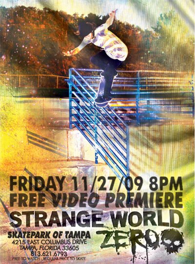 Zero's Strange World Video Premiere