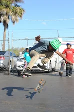 Darius' kickflip and