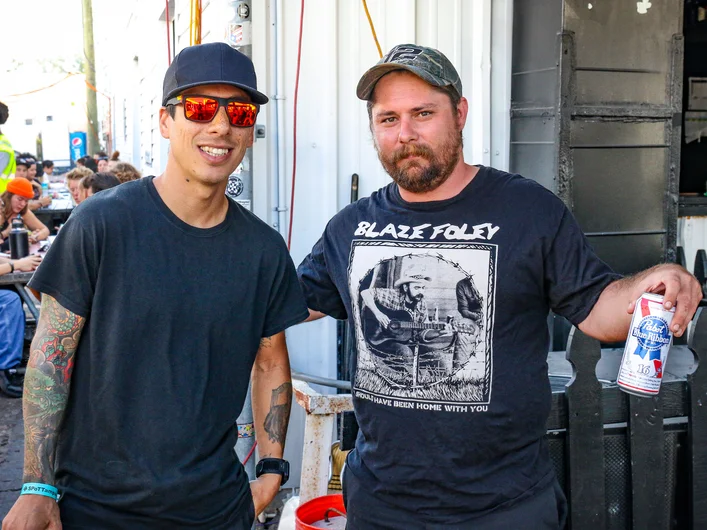 Abdias and Tom. SPoT Team and ex-SPoT Ybor Manager. Remember our Ybor shop?
<!--tampaamsunday2023-->