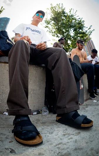 <!--da-chi16-->

When you bust your toe, Birks are the way to go.