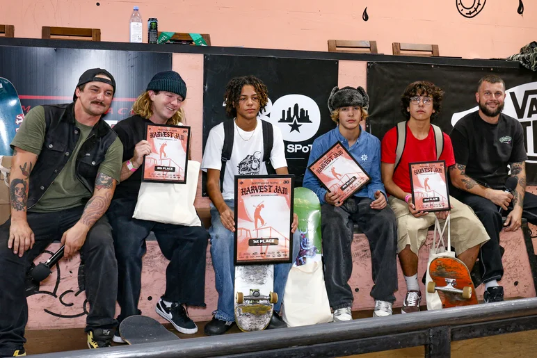 Jordan Clark looking more stoked than ever after winning the 16-29 Division


<!--harvestjam2023-->