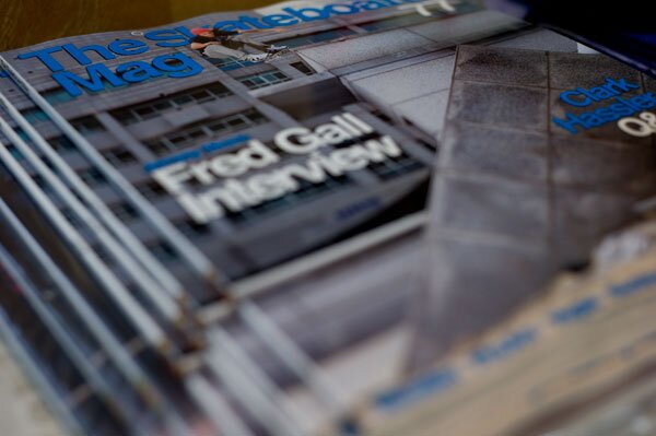 The Skateboard Mag in with every online order