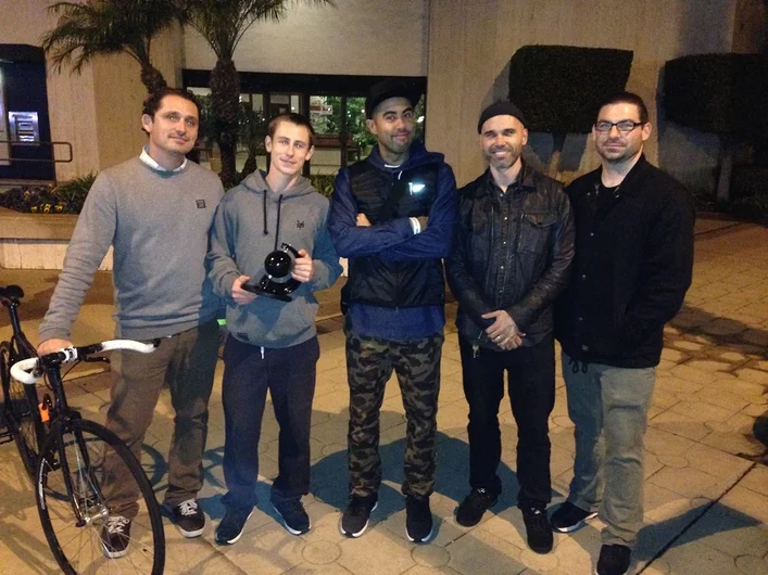 <!-- agendashow2014 -->
Team Emerica + Koston late night meetings after TWS awards.