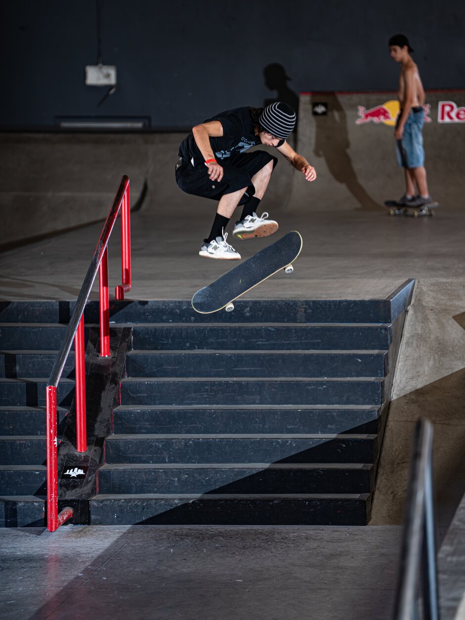 Jairus Down the Stairs