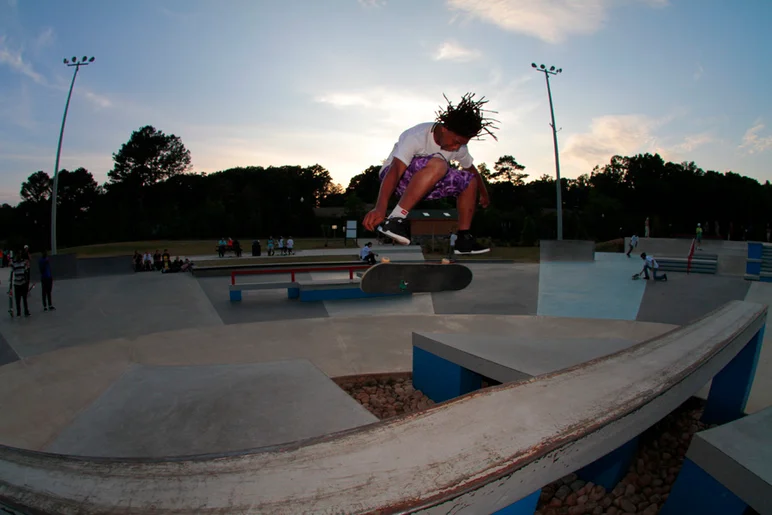 <!--copa15-->

Markus - Fakie Flip. He was dialing these in warming up that day.