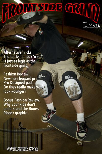 Frontside Grind Magazine reporting for duty