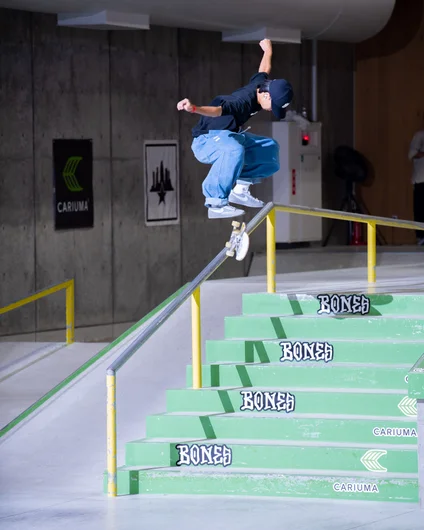 Kairi Matsumoto backs up Toa with a kicky backlippy

<!--damnamjapan2022day2-->