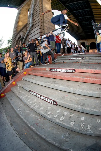 <!--danycsat-->

Dashawn Jordan pulled this hard flip out in a few trys. He lives for long stairs.