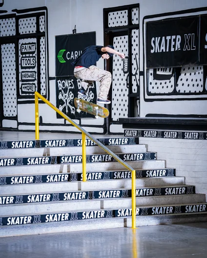 Lazer knew he had one last chance to seal the deal and that he did. Here are a few highlights from his winning run. Starting off with a kickflip backlip down the 10

<!--damnamla2023finals-->