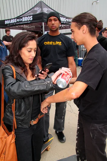 <!--da-atl-marino-->

Beer on the wound: That’ll work for Alejandro and Bibs but I don’t think Deein Coats is down with that life.