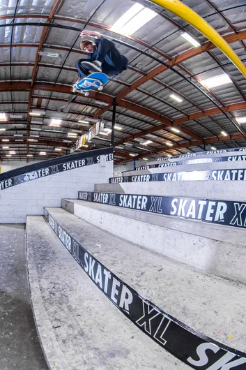 No sorcery here, just a switch frontside flip from Nick Potter

<!--damnamla2023qualifiers-->