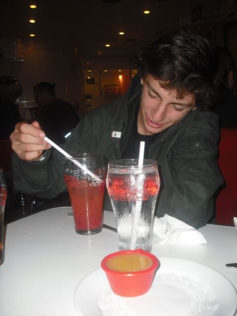 Jereme ordered a Shirley Temple
